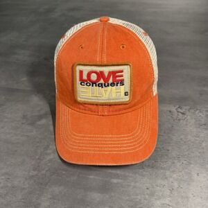 Human Rights Campaign Snapback‎ Hat Orange Mesh Trucker Cap Love Hate Equality